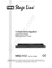 IMG STAGELINE MEQ-1152 Gebruiksaanwijzing