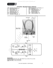 Vivanco TVF 09 B Gebruiksaanwijzing