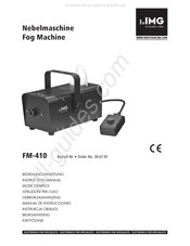 IMG STAGELINE FM-410 Gebruiksaanwijzing