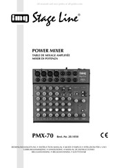 IMG STAGELINE 20.1050 Gebruiksaanwijzing