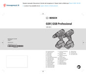 Bosch Professional GSB 18V-60 Oorspronkelijke Gebruiksaanwijzing