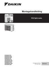 Daikin R32 Split ARXM50A5V1B8 Montagehandleiding