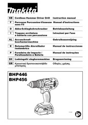 Makita BHP456 Gebruiksaanwijzing