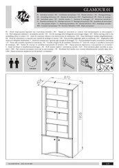 ML MEBLE GLAMOUR 01 Montage-Instructies