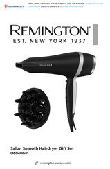 Remington Salon Smooth Gift Set D6940GP Handleiding