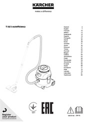 Kärcher T 10/1 eco!efficiency Originele Gebruiksaanwijzing