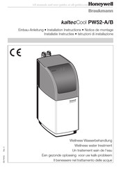 Honeywell Braukmann kaltecCool PW52-A/B Installatie-Instructies