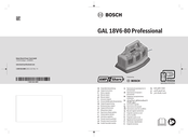 Bosch Professional GAL 18V6-80 Oorspronkelijke Gebruiksaanwijzing