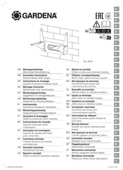 Gardena 4045 Montage-Instructie