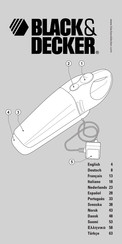 Black & Decker WV6015 Handleiding