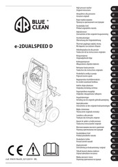 Blue Clean e-2DUALSPEED D Vertaling Van De Originele Gebruiksaanwijzing