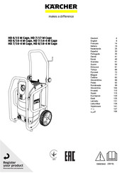 Kärcher HD 7/17 M Cage Originele Gebruiksaanwijzing