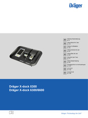 Dräger X-dock 6600 Gebruiksaanwijzing