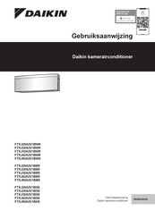Daikin FTXJ20A2V1BW9 Gebruiksaanwijzing