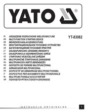 YATO YT-83082 Originele Instructies