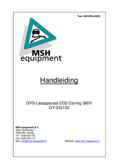 GYS Carmig GY 032132 Handleiding