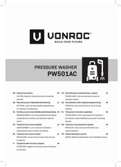 VONROC PW501AC Vertaling Van De Oorspronkelijke Gebruiksaanwijzing