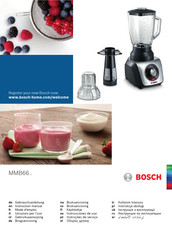 Bosch MMB66 Series Gebruiksaanwijzing