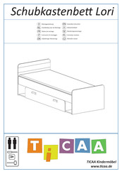 Ticaa Schubkastenbett Lori Handleiding