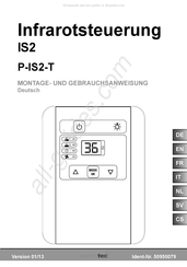 Sentiotec P-IS2-T Handleiding