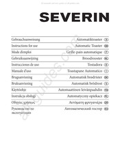 SEVERIN AT 2231 Gebruiksaanwijzing