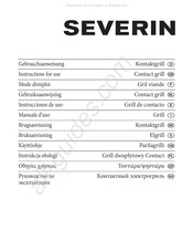 SEVERIN KG 2389 Gebruiksaanwijzing