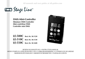 IMG STAGELINE LE-550C Gebruiksaanwijzing