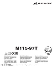 McCulloch M115-97T Instructieboekje