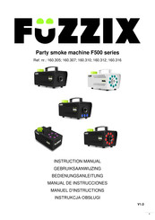 Fuzzix F500 Series Gebruiksaanwijzing