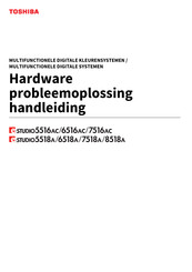Toshiba e-STUDIO5516AC Handleiding Voor Het Oplossen Van Problemen