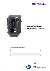 Kessel Aqualift S Basic Duo Tronic Handleiding