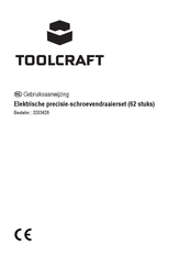 Conrad TOOLCRAFT 3203426 Gebruiksaanwijzing