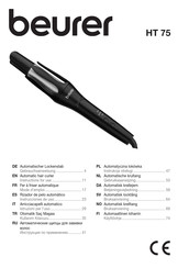 Beurer HT 75 Gebruiksaanwijzing