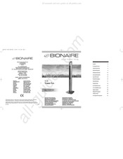 Bionaire BT150R Instructiehandleiding