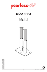 peerless-AV MOD-FPP2 Handleiding