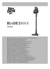 Dirt Devil Blade 2 Max DD788 Bedieningshandleiding