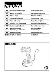Makita DML808 Gebruiksaanwijzing
