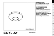 ESYLUX PD 360i/8 DALI ADR Handleiding