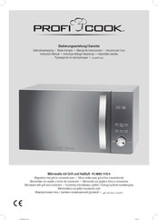 Profi Cook PC-MWG 1176 H Gebruiksaanwijzing