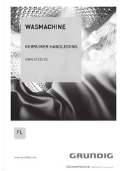 Grundig GWN 47430 CS Gebruikershandleiding