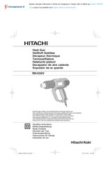 Hitachi Koki RH 650V Gebruiksaanwijzing