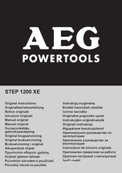 AEG Powertools STEP 1200 XE Oorspronkelijke Gebruiksaanwijzing