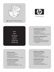HP LaserJet 4100 mfp Handleiding