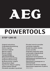 AEG Powertools STEP 1200 XE Oorspronkelijke Gebruiksaanwijzing
