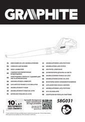 GRAPHITE 58G031 Handleiding