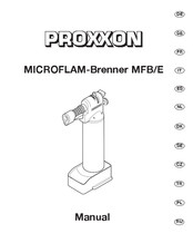 Proxxon MICRoFLaM-Brenner MFB/E Handleiding