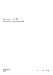 Dell Alienware m17 R3 Installatiehandleiding