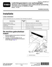 Toro Workman UTX Installatie-Instructies