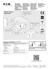 Eaton xComfort CWSA-04/01 Montagehandleiding