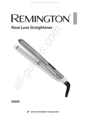 Remington Rose Luxe Straightener S9505 Handleiding